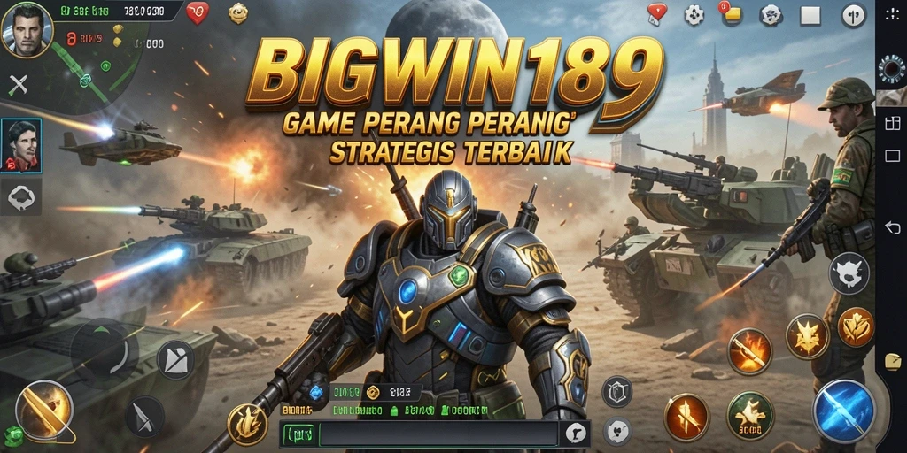 Tampilan seru dari gameplay pertempuran di BIGWIN189.