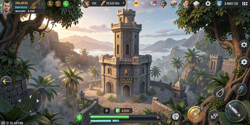 Gameplay seru DOLAR138 dalam pertahanan menara yang menantang.
