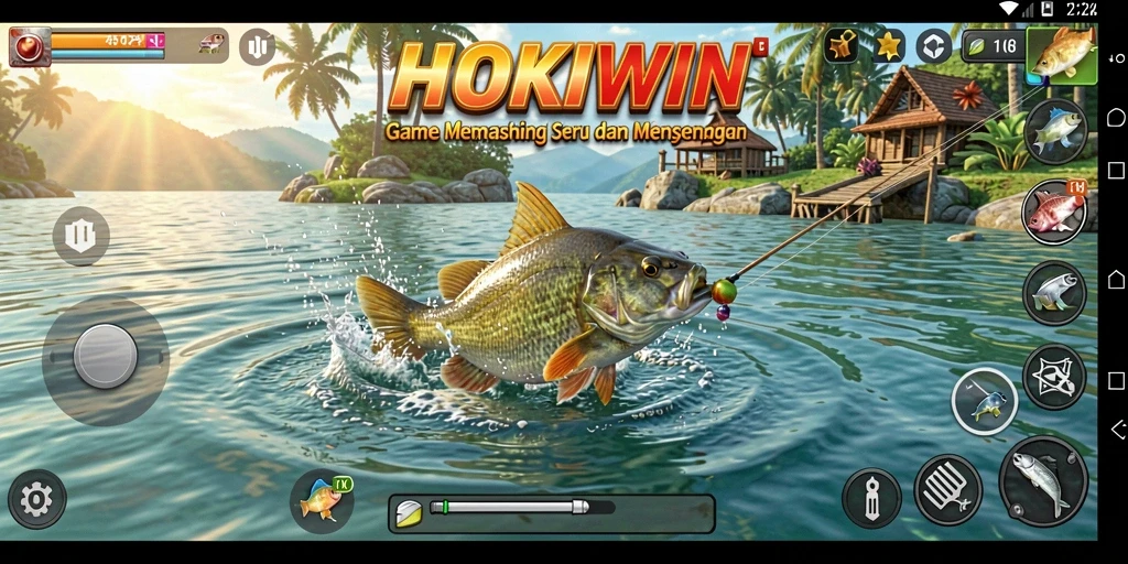 Tangkapan ikan besar dari gameplay HOKIWIN yang menegangkan.