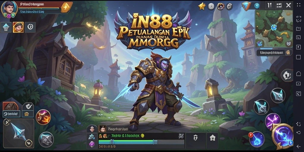 Gameplay seru dan menegangkan di dunia MMORPG IN88.