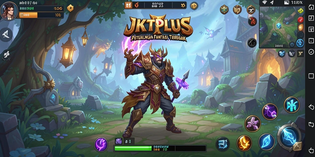 Tangkapan layar menampilkan aksi seru dalam gameplay ARPG JKTPLUS.