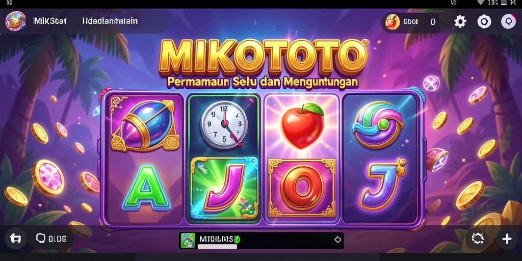 Tampilan menarik dari gameplay slot MIKOTOTO yang memikat.