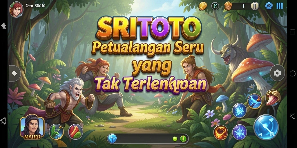 Tampilan gameplay SRITOTO yang menarik dan penuh aksi.