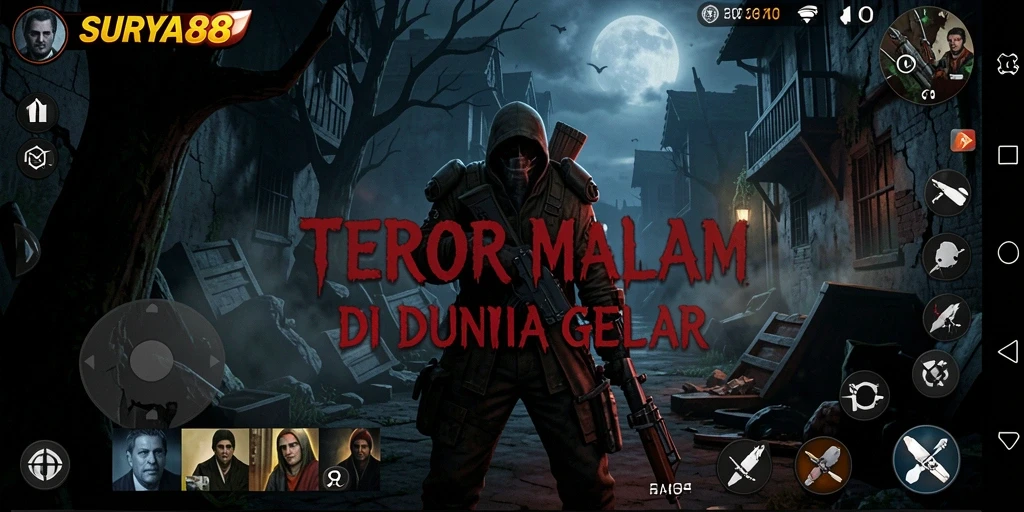 Tangkapan layar menampilkan momen menegangkan dalam gameplay Horror.