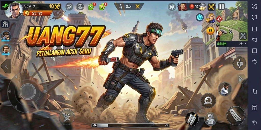 Tangkap momen seru saat bertarung di UANG77.